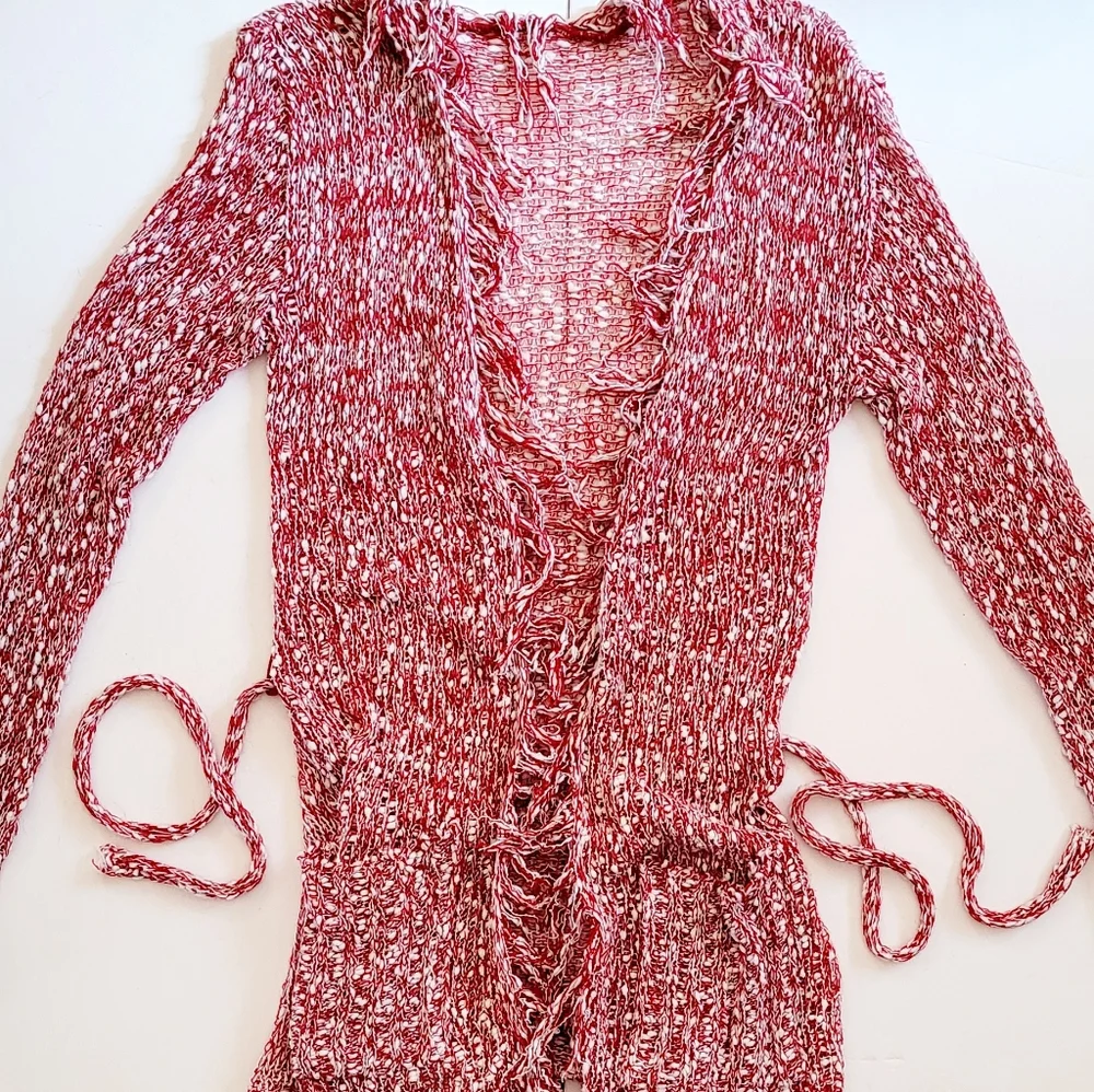 Open knit Cardigan - Picture 2 of 14